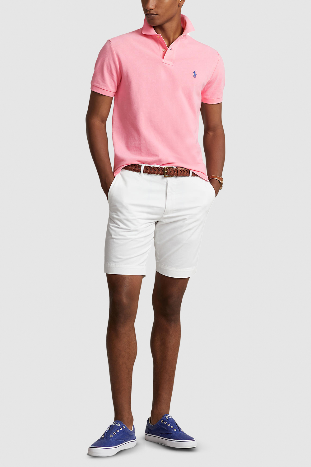 תמונת כל הלוק של חולצת פולו קצרה POLO RALPH LAUREN